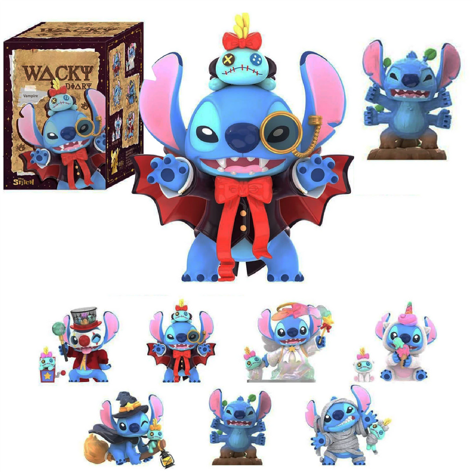 TOP TOY x Disney Stitch "Quirky Diary" Cosplay Series Blind Box - Mystery Figure