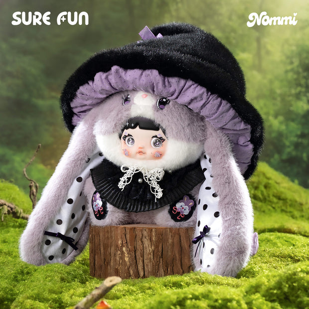 Nommi 400% "Mushroom Hat" Series Vinyl Plush Blind Box - Mystery Collectible Figure