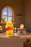 TOP TOY Disney Winnie the Pooh Hundred Acre Wood Tree House Series Blind Box - Mystery Art Toy Figure