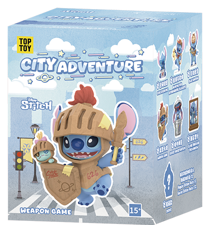 Disney Stitch City Adventure series Figures Blind Box