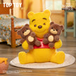 TopToyau | Disney Winnie the Pooh Happy Time (Forever Friends) Flocked Figure Blind Box