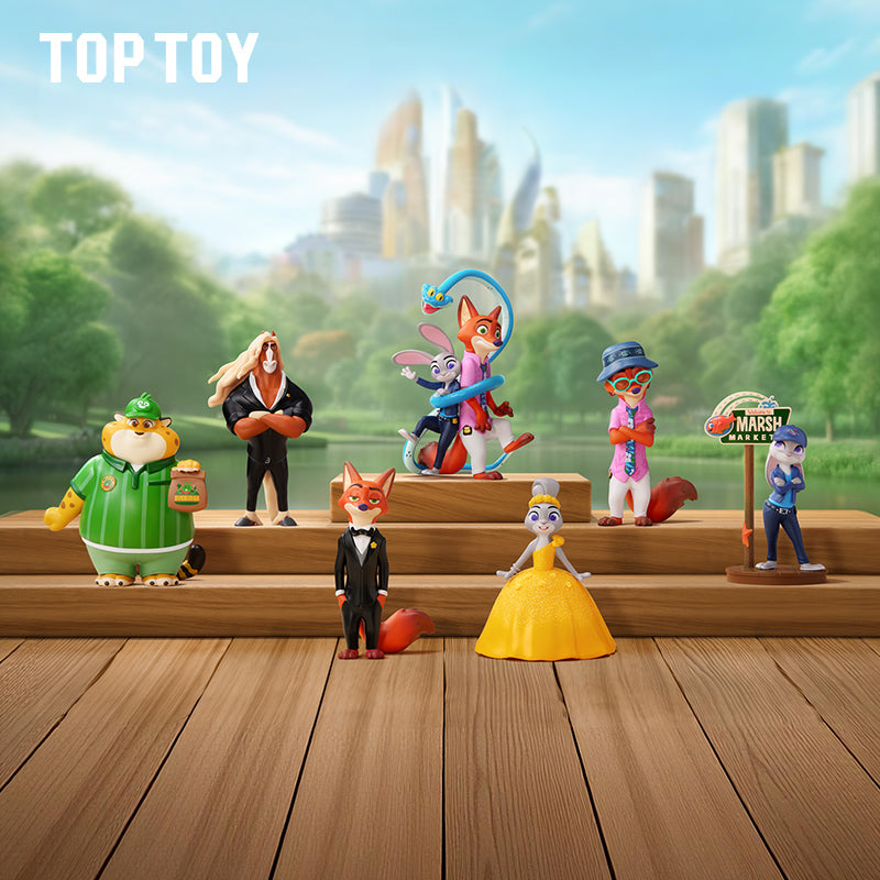 TOP TOY x Disney Zootopia "New Journey" Series Blind Box - Mystery Collectible Figure