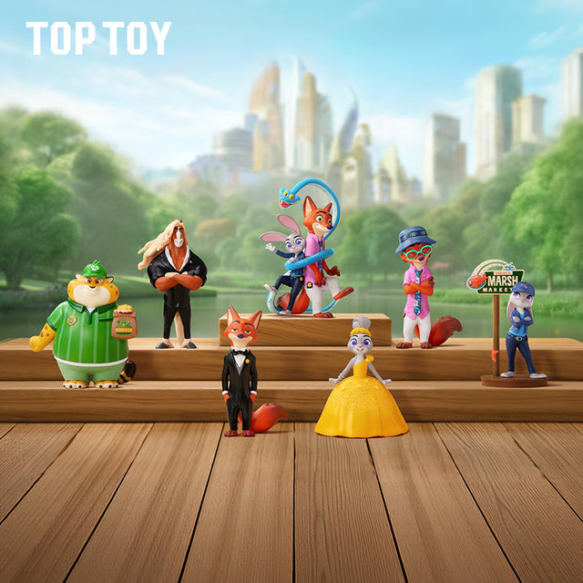 TOP TOY x Disney Zootopia "New Journey" Series Blind Box - Mystery Collectible Figure