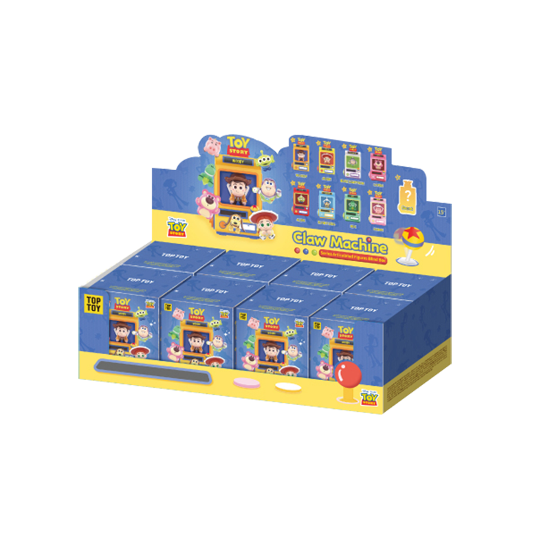 TOP TOY Disney Pixar Toy Story Claw Machine Series Articulated Figure Blind Box