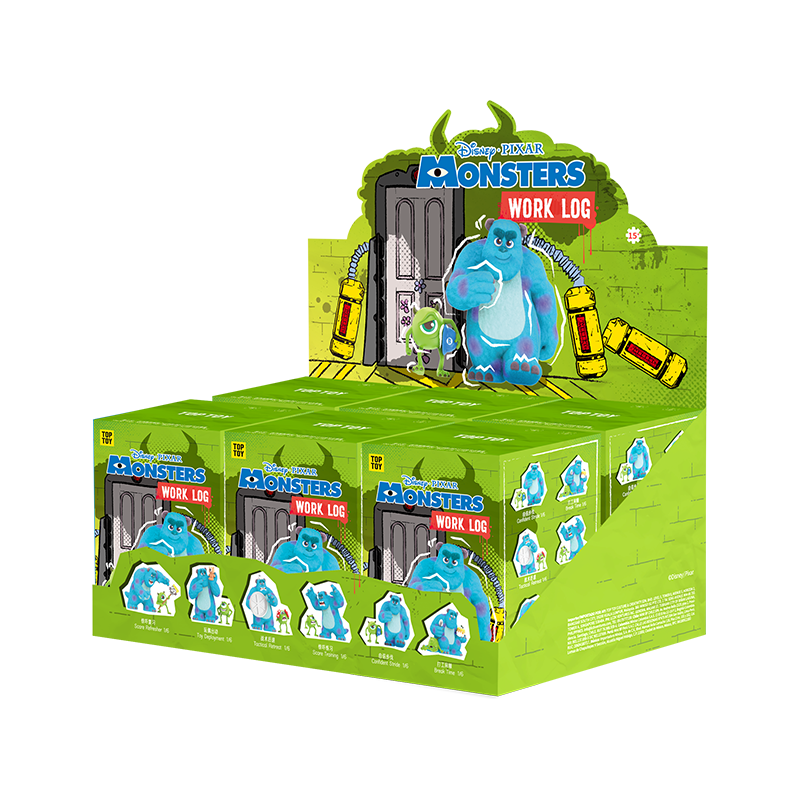 TopToyau | Disney Pixar Monsters, Inc. Work Log Series Blind Box